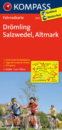 Drömling - Salzwedel - Altmark 1 : 70 000 Kompass Karten Gmbh, Kompass-Karten