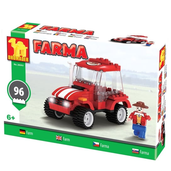 Dromader, klocki Farma - Traktor Dromader