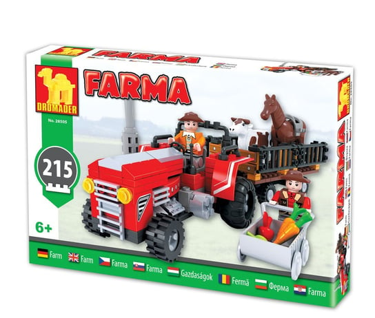 Dromader, klocki konstrukcyjne Farma - Traktor Dromader