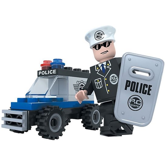 Dromader, klocki konstrukcyjne Samochód policyjny Dromader