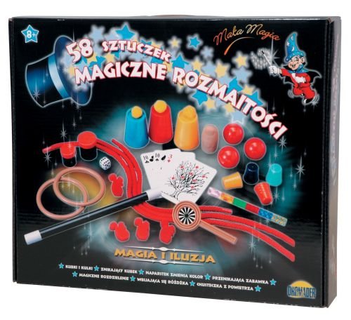 Dromader, Magiczne rozmaitości, 58 sztuczek, zabawka edukacyjna Zabawkowy Zawrót Głowy