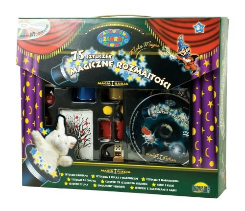 Dromader, Magiczne rozmaitości, 75 sztuczek, zabawka edukacyjna Zabawkowy Zawrót Głowy
