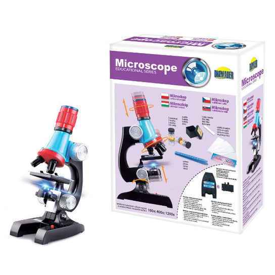 Dromader, Mikroskop 100, 400, 1200 x Dromader
