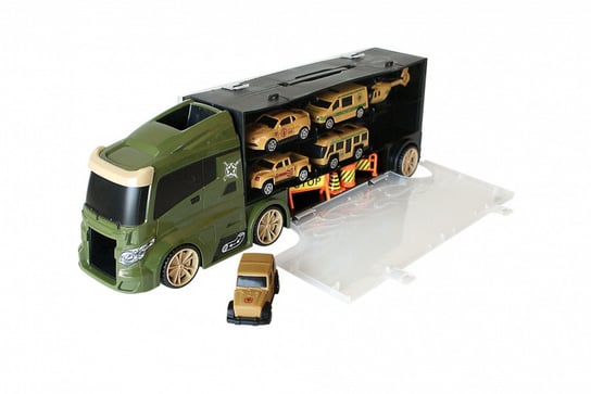 Dromader, Pojazd Ciężarówka walizka + autka Dromader