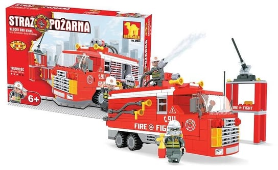 Dromader, Straż pożarna, klocki Wóz strażacki z armatką wodną Dromader