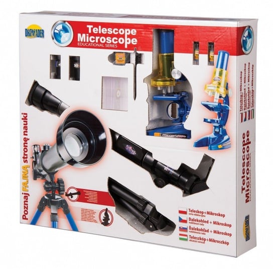 Dromader, teleskop + mikroskop zestaw edukacyjny Dromader