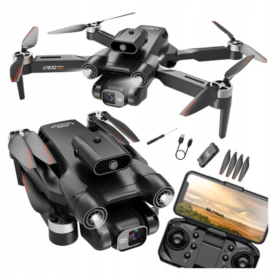 Dron Z Kamerą Profesjonalny Zdalnie Sterowany Z Unikaniem Przeszkód Walizka Kapsell.mk