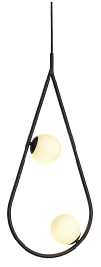 Droplet 2 Black - nowoczesna lampa wisząca Iluminar