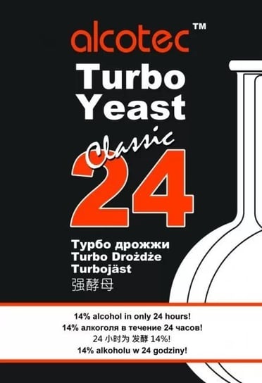 Drożdże gorzelnicze Alcotec Turbo Classic 24 h 175 g Inna marka