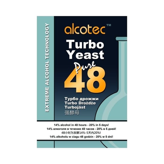 Drożdże Gorzelnicze Alcotec Turbo Yeast Pure 48 ABC