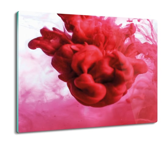 druk osłona do kuchenki Czerwona farba plama 60x52, ArtprintCave ArtPrintCave