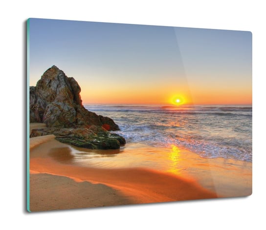 druk osłona do kuchenki Morze plaża skała 60x52, ArtprintCave ArtPrintCave