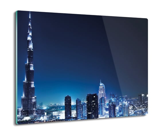 druk osłona splashback Dubaj wieżowce noc 60x52, ArtprintCave ArtPrintCave