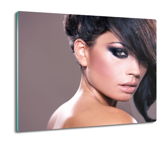 druk osłona splashback Kobieta twarz włosy 60x52, ArtprintCave ArtPrintCave