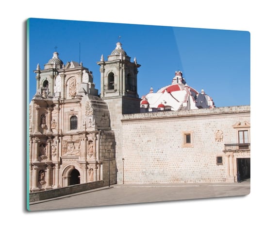 druk splashback z foto Kościół Meksyk mur 60x52, ArtprintCave ArtPrintCave
