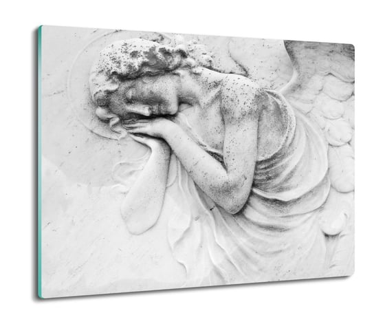 druk szklana osłona kuchenna Śpiący anioł 60x52, ArtprintCave ArtPrintCave