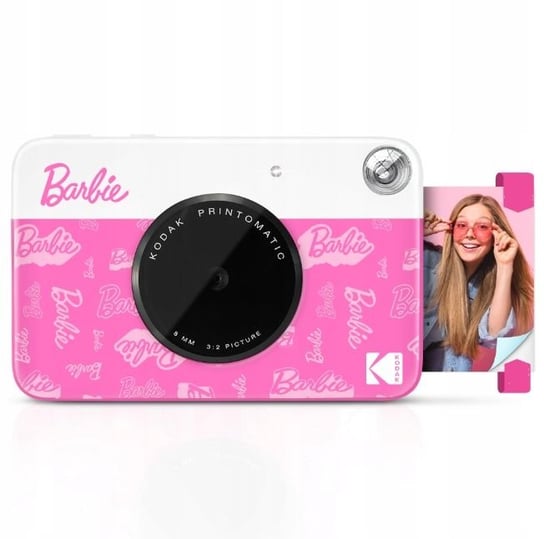 Drukarka Bluetooth Do Zdjęć Natychmiastowych Zink / Kodak Step Slim Barbie Kodak