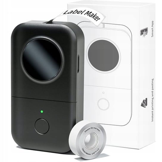 Drukarka Phomemo D30 mini do etykiet samoprzylepnych taśma Bluetooth apka Phomemo