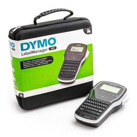 Drukarka przenośna etykiet DYMO LabelManager 280 zestaw walizkowy, klawiatura QWERTY 2091152 DYMO
