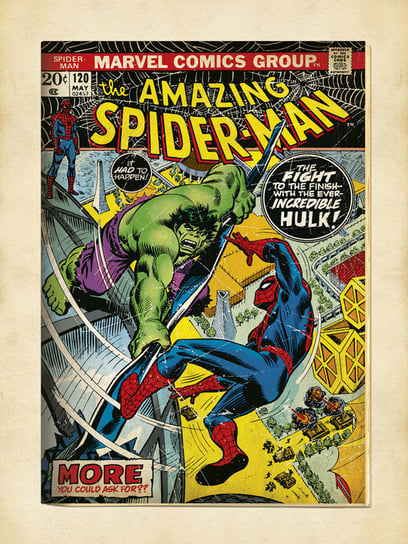 Drukuj 30X40 Cm Marvel Spider-Man Grupo Erik