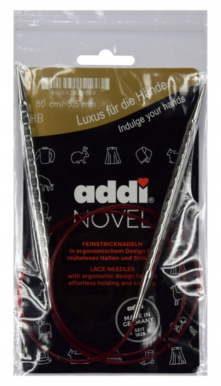 Addi Circular Extra Long Knitting Needles 200cm 2.0mm, 2.00mm, Gold