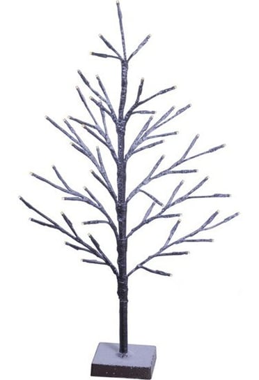 Drzewko ledowe, biało-czarne, 60 cm 