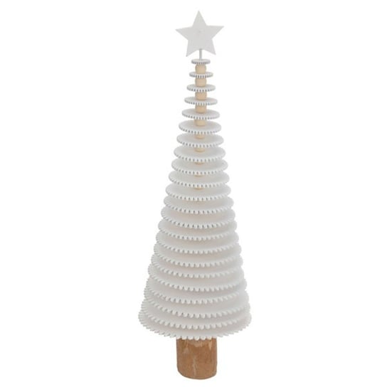 Drzewko świąteczne, białe, 42 cm Inna marka