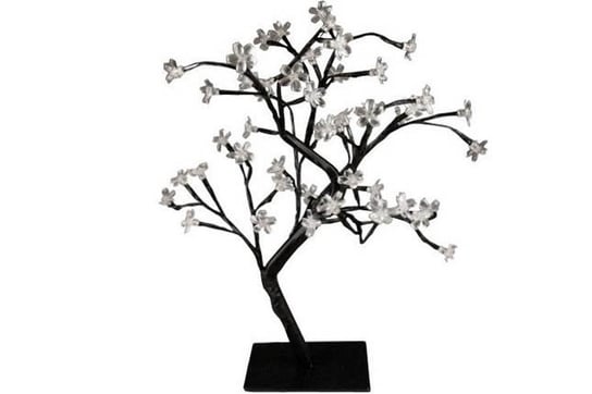 Drzewko świecące kwiatki JOYLIGHT, 48 diod led, 45 cm, barwa biała ciepła JOYLIGHT