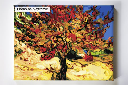 Drzewo morwowe, Vincent van Gogh, drzewa, morwa, malowanie po numerach, blejtram Akrylowo