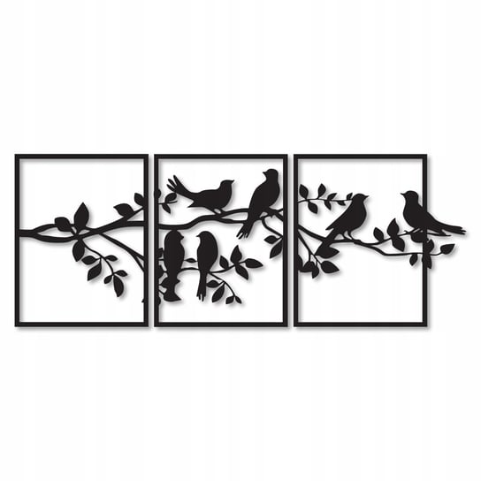 Drzewo Z Ptakami Obraz Ażurowy Dekoracja Ścienna Inna marka