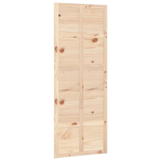 Drzwi przesuwne drewniane sosnowe 80x1,8x214 cm Inna marka