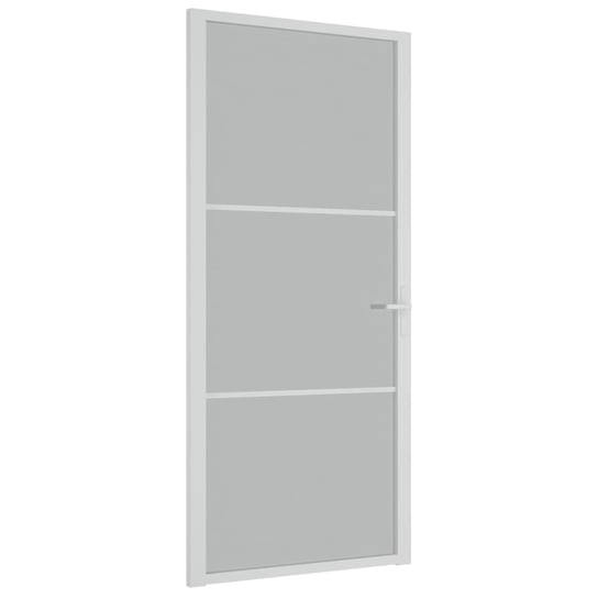 Drzwi wewnętrzne szklane, 93x201,5 cm, białe Inna marka