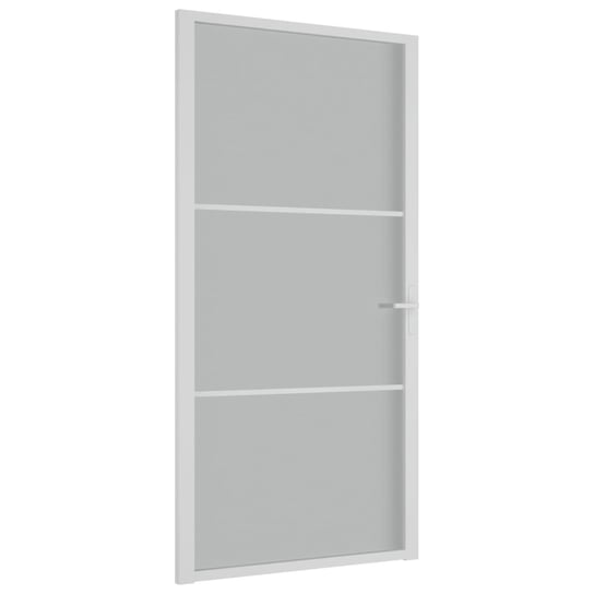 Drzwi wewnętrzne szklane, białe, 102,5x201,5 cm Inna marka