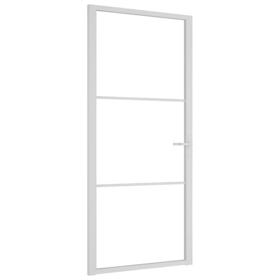 Drzwi wewnętrzne szklane, białe, 93x201,5 cm Inna marka