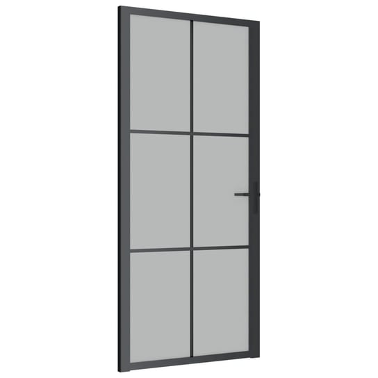 Drzwi wewnętrzne szklane z nadrukiem - Czarne 93x2 Inna marka