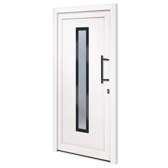 Drzwi zewnętrzne PVC, 98x208 cm, białe Inna marka