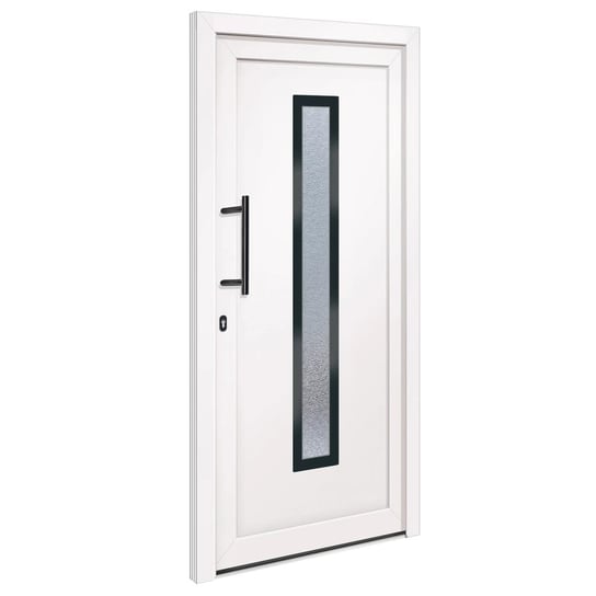 Drzwi zewnętrzne PVC, 98x208 cm, białe Inna marka