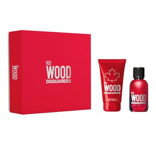 Dsquared2, Red Wood Pour Femme, zestaw prezentowy kosmetyków, 2 szt. Dsquared2