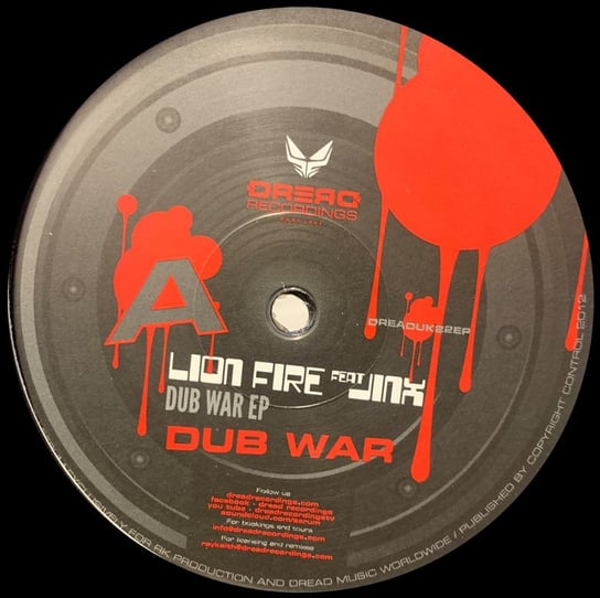 Dub War Ep, płyta winylowa Lion Fire, Jinx