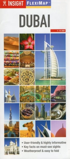 Dubai. Mapa 1:15 000 Insight Guides