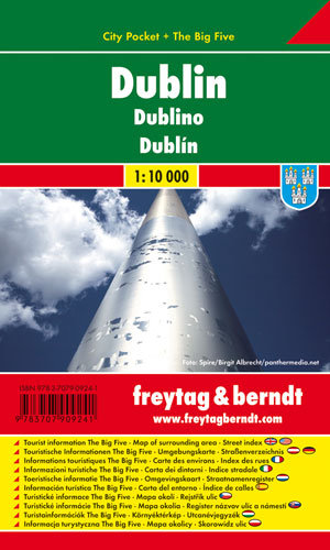 Dublin city pocket. Mapa 1:10 000 Opracowanie zbiorowe