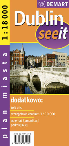 Dublin. Plan Miasta 1:18 000 Opracowanie zbiorowe