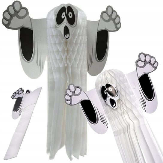Duch Zawieszka Papierowa Halloween Duszek 3D Składany Z Papieru Dekoracja VERK GROUP