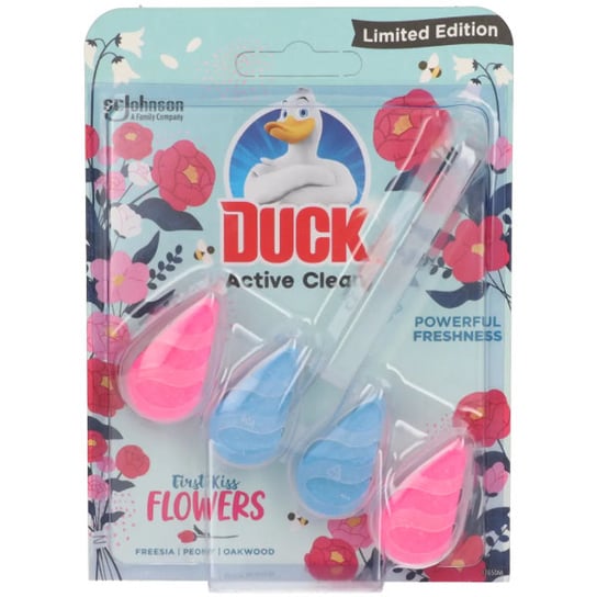 Duck Active Clean First Kiss Flowers 38,6G Zawieszka Duck