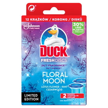 Duck Fresh Discs Floral Moon Duo- Żelowe Krążki, Podwójny Zapas 2X36 Ml Inny producent