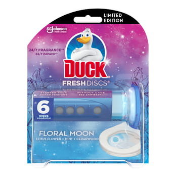 Duck® Fresh Discs Floral Moon - Żelowy Krążek Do Toalety O Zapachu Kwiatowym Inny producent