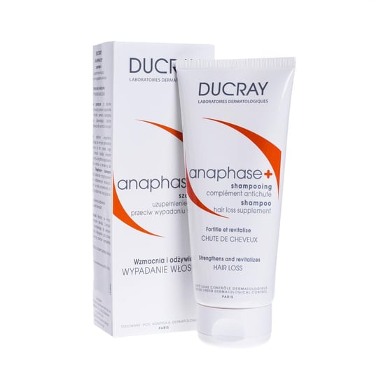 Ducray, Anaphase+, szampon uzupełniający kurację przeciw wypadaniu włosów, 200 ml Ducray