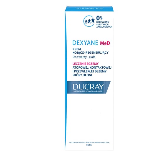 Ducray Dexyane Med, krem kojąco-regenerujący, 100 ml Ducray