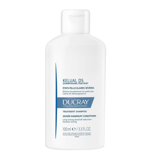 Ducray Kelual DS, szampon do postępowania w ciężkich stanach łupieżowych, 100 ml Ducray