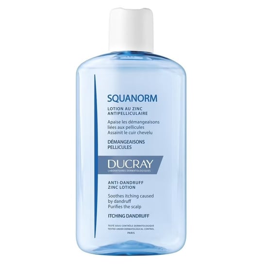 DUCRAY, Squanorm, płyn przeciw łupieżowi z cynkiem, 200ml Ducray